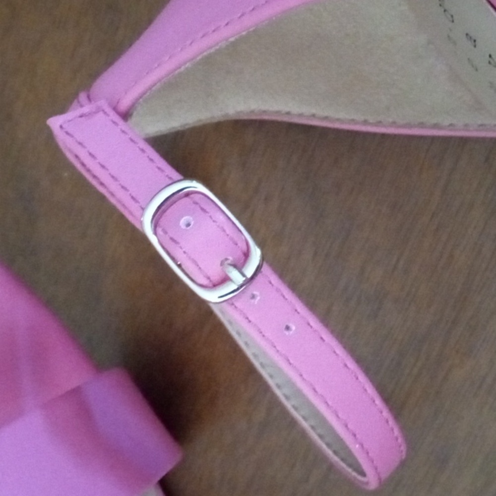 Pink Strappy Heels - Picture 4 of 8